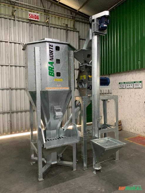 Fábrica de Ração Compacta 01 - 1000kg/h (Bovinos, Suínos e Aves)